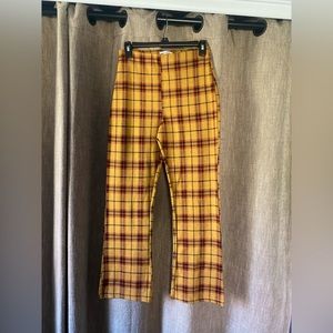 Urban outfitters plaid pants